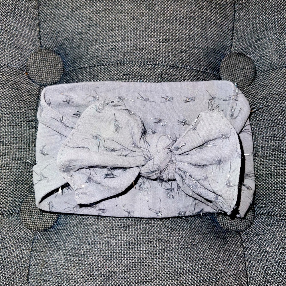 Baby bling headband bow